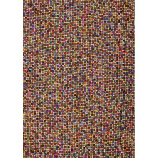 Handgemaakt viltkogeltapijt Felty 140x200 cm - Multicolor