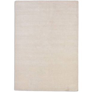 Theko Handgeweven UNI-tapijt Holi 170x240 cm - Crème