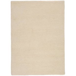 Theko Handgeknoopt Berber tapijt Hadj 170x240 cm - Blanc