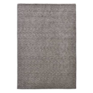 Theko Handgeweven UNI-tapijt Holi 190x250 cm - Grijs