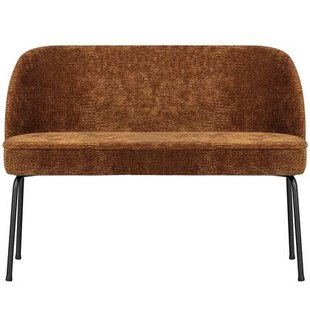 WOOOD Vogue Eetbank - 3D Chenille - Middenbruin - 83x120x59