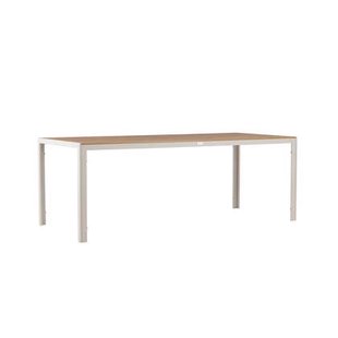 Fjôrd - Eettafel Rechthoek - Beige - 205x90x74cm - Break
