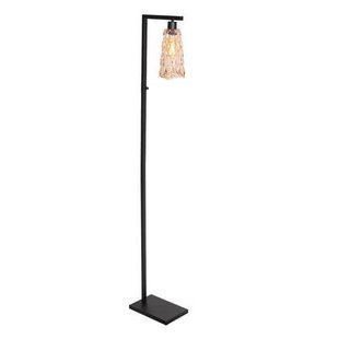 Steinhauer - vloerlamp - Vidrio - zwart - glas metaal -