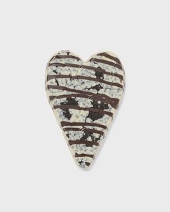 HEMA Chocoladehart wit cookies cream S 125g