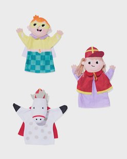 HEMA Handpoppen - 3 stuks