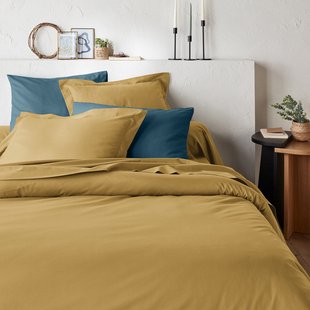 Effen dekbedovertrek in bio katoen, Scenario