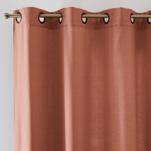 Gordijn in fluweel met oogjes Velvet