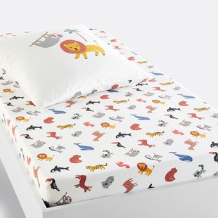 Hoeslaken in biologisch katoen My World