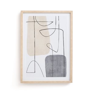 Bedrukte affiche in kader 50x70 cm, Saya