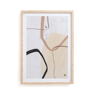 Bedrukte affiche in kader 50x70 cm, Saya