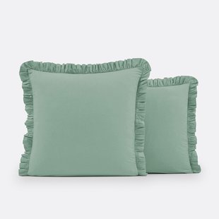 Kussensloop met volant in gewassen katoen, Scenario