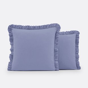 Kussensloop met volant in gewassen katoen, Scenario