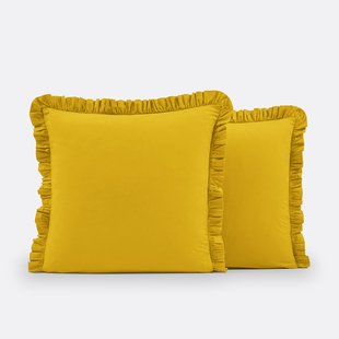 Kussensloop met volant in gewassen katoen, Scenario