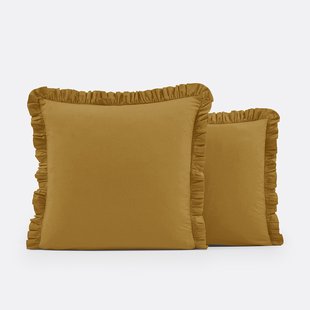 Kussensloop in gewassen katoen met volant, voor kinderen