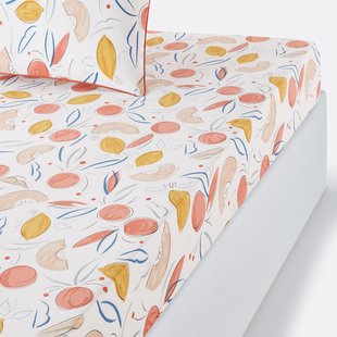 Hoeslaken in katoen, omslag 30 cm, Dessia