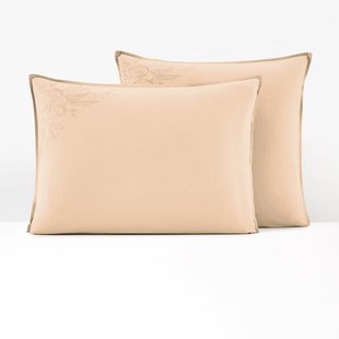 Kussensloop in gewassen katoen, geborduurd, Scénario