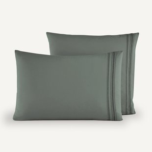 Kussensloop in perkalkatoen, Florentina