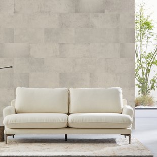 Behangpapier met steeneffect, Tuffeau