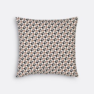 Set van 2 kussenhoezen in recycled katoen, Faber