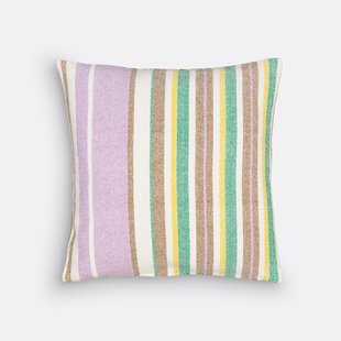 Gestreept kussenhoes 45x45 cm, Ghani