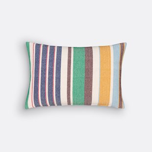 Gestreept rechthoekig kussenhoes, Ghani