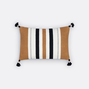 Gestreepte, rechthoekige kussenhoes, Palia