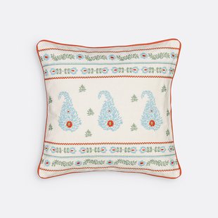 Geborduurd kussenhoes 45x45 cm, Isha