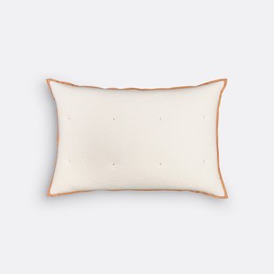 Kussenhoes in sherpa en gewassen katoen XXL Walls