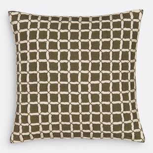 Kussenhoes met ruiten 40x40 cm, Grid