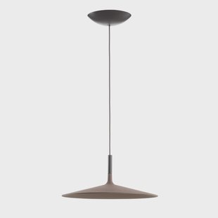 Aplomb Large LED hanglamp, bruin Foscarini - Keuken - Designer - Beton - 1 lamp