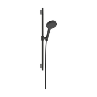 Hansgrohe Raindance alive 125 3 jet doucheset Puro S 65cm - Brushed Black Chrome (antraciet) 24602340