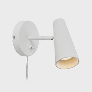 Crest Wandlamp Wit Markslöjd - Woonkamer - Modern - Metaal - 1 lamp