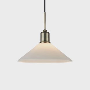 Markslöjd - Vela Hanglamp Antique Brass/Shiny White