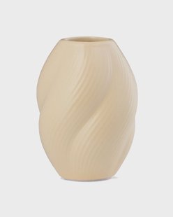 HEMA Vaas voor geurstokjes ⌀7x10cm keramiek twist naturel (naturel)