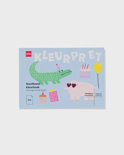 HEMA Kleurboek A6 feestdieren