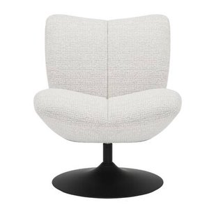 Bronx71 Draaifauteuil Moira gemêleerde stof beige