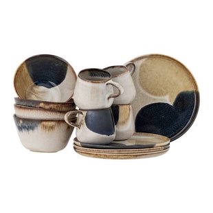 Bloomingville Jules Ontbijt Serviesset - 12-delig