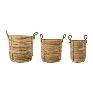 Bloomingville Tesser Opbergmand - Set van 3