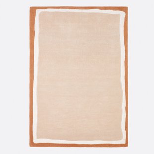 Vloerkleed in polyester en wol, Nomia