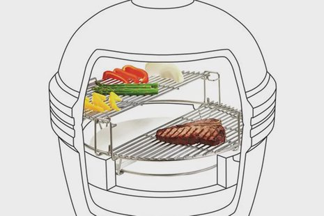 Fonteyn | Kamado Grill Divide & Conquer 25