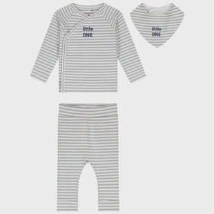 Prénatal newborn kledingset rib streep