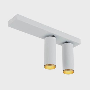 LOOM DESIGN LED plafondspot X-Beam, 2-lamps, wit