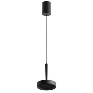 LOOM DESIGN LED hanglamp Nyx P1, zwart, aluminium