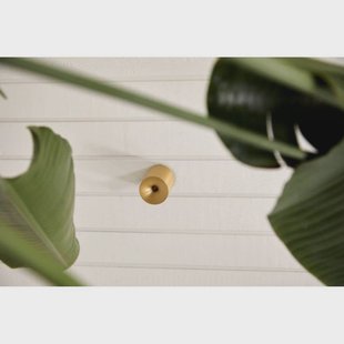 LOOM DESIGN LED plafondlamp Nyx, messing, IP54