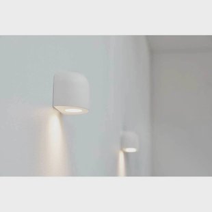 LOOM DESIGN LED wandlamp Nyx, wit