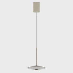 LOOM DESIGN LED hanglamp Solene, wit, glas, Ø 20 cm