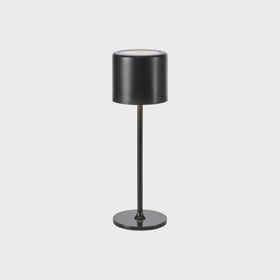 Filo draagbare tafellamp IP44 matzwart Markslöjd - Balkon - Modern - Metaal - Met lampenkap