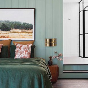 Opviq Wandlamp Oisin, goud, metaal, hoogte 22 cm, E27