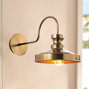 Opviq Wandlamp Berceste, goud, metaal, hoogte 23 cm, E27