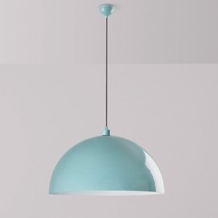 Opviq Hanglamp Kure, turquoise, metaal, Ø 60 cm, E27